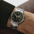 Club Sport Neomatik Worldtimer Vector 40mm - Black w/ Ecru on Bracelet