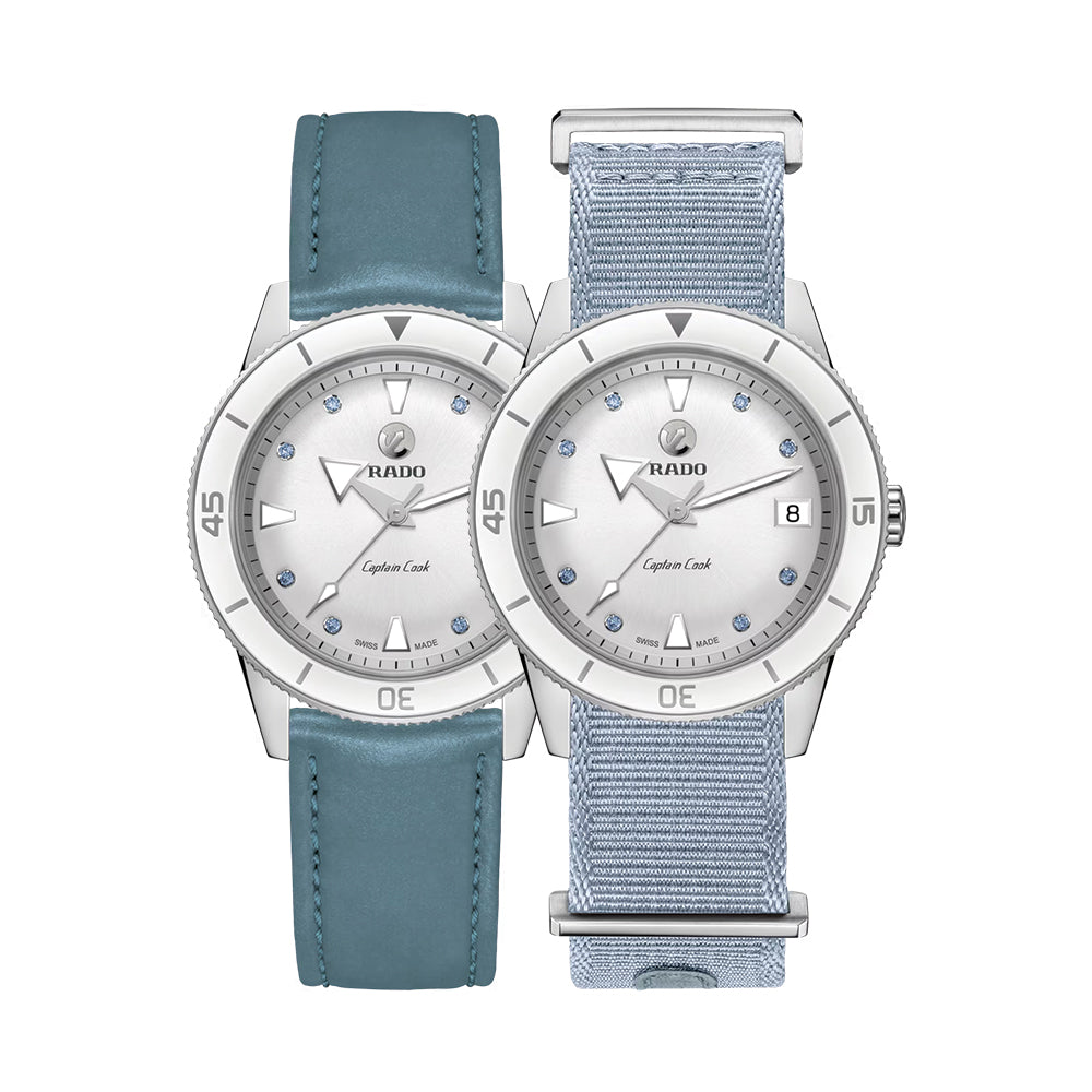 Captain Cook Automatic 37mm - White on Bracelet