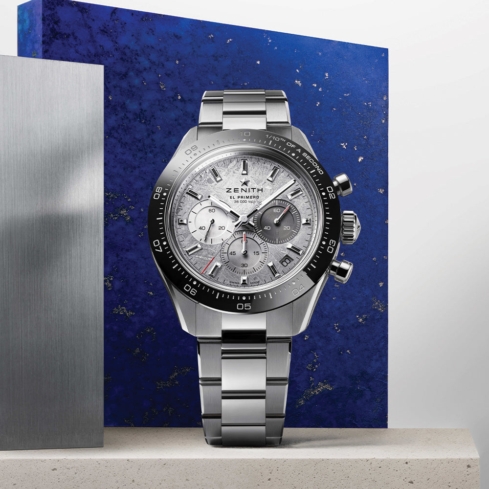 Chronomaster Sport 41mm - Grey on Bracelet w/ Extra Rubber Strap