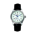 Trainmaster Power Reserve 41mm - White on Leather Strap