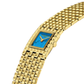 Classics Manchette Gold-Tone PVD 20mm - Turquoise on Bracelet