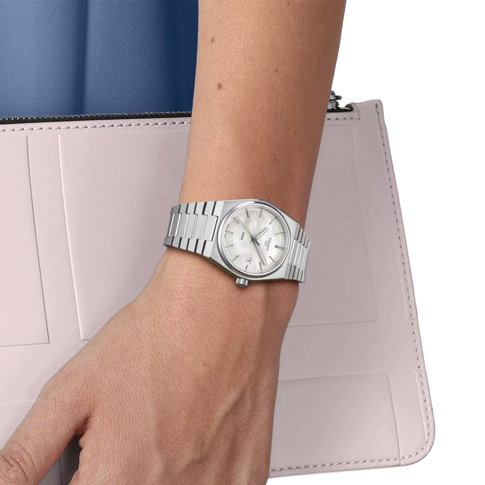 PRX Quartz 35mm - White MOP on Bracelet