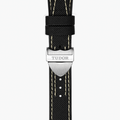 Black Bay Pro 39mm - Black on Hybrid Rubber/Leather Strap