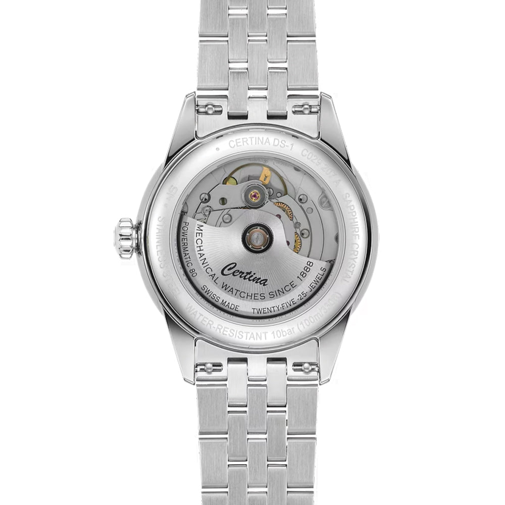 DS-1 Automatic 38mm - Black on Bracelet