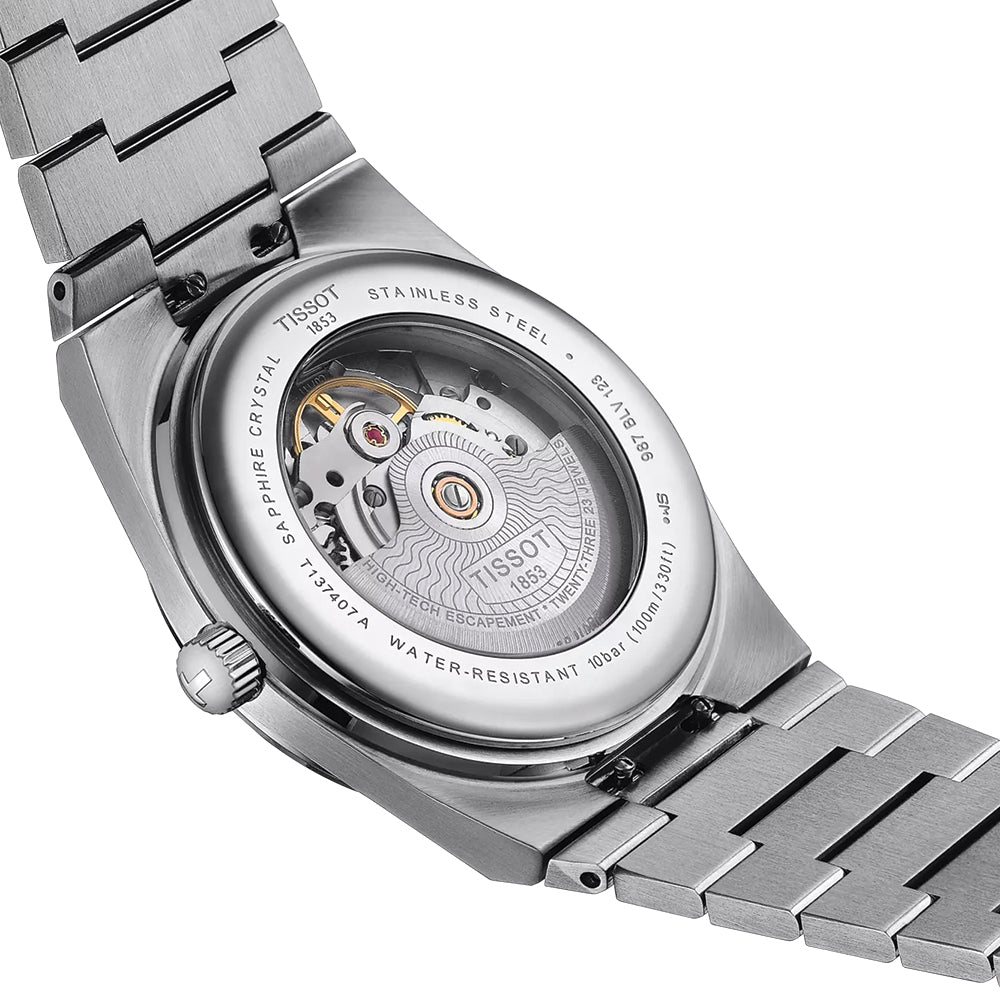 PRX Automatic Powermatic 80 Rose Gold 40mm - Silver on Bracelet