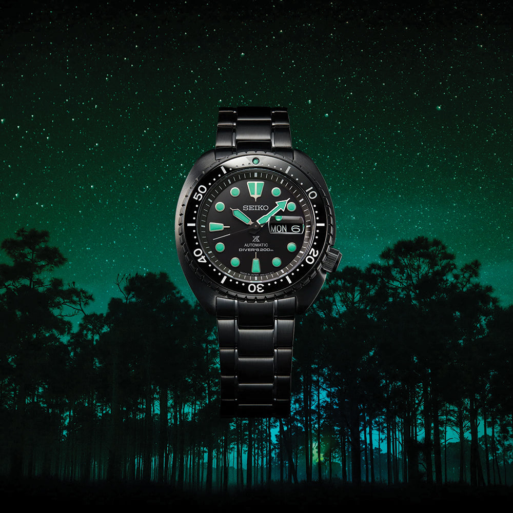 SRPK43 Prospex Black 45mm - Dark Grey on Bracelet
