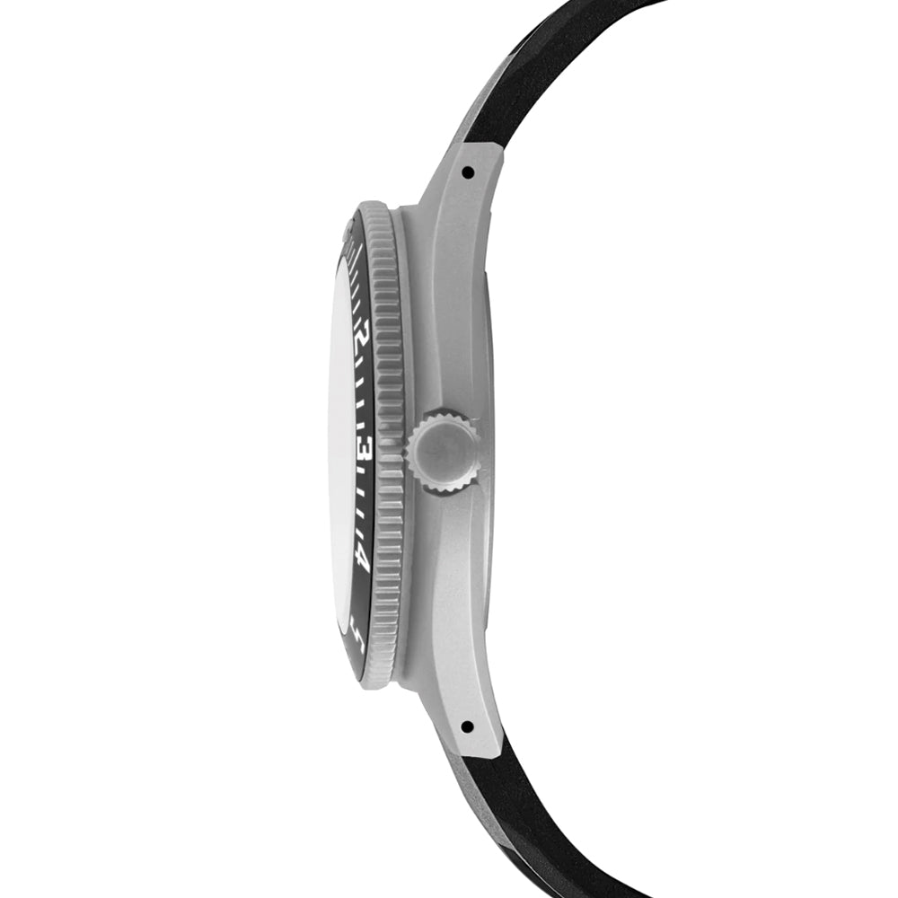 SSNAV No Date 41mm - Arctic on Rubber Strap