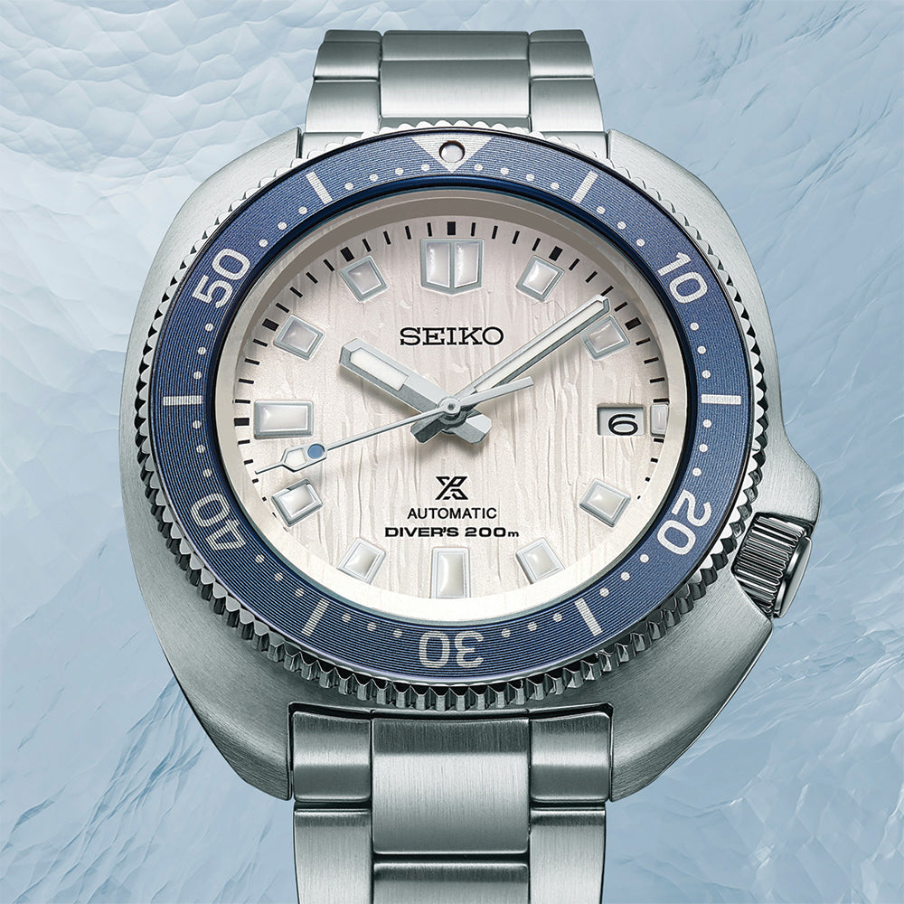 SPB301 Prospex 1970 Heritage Diver's Save The Ocean Special Edition 42.7mm - White on Bracelet