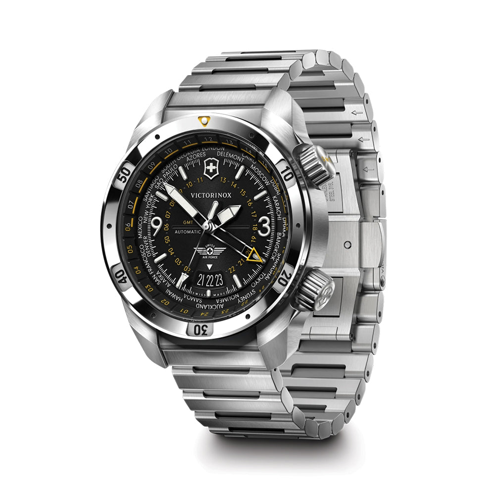Air Pro 43mm - Black on Bracelet