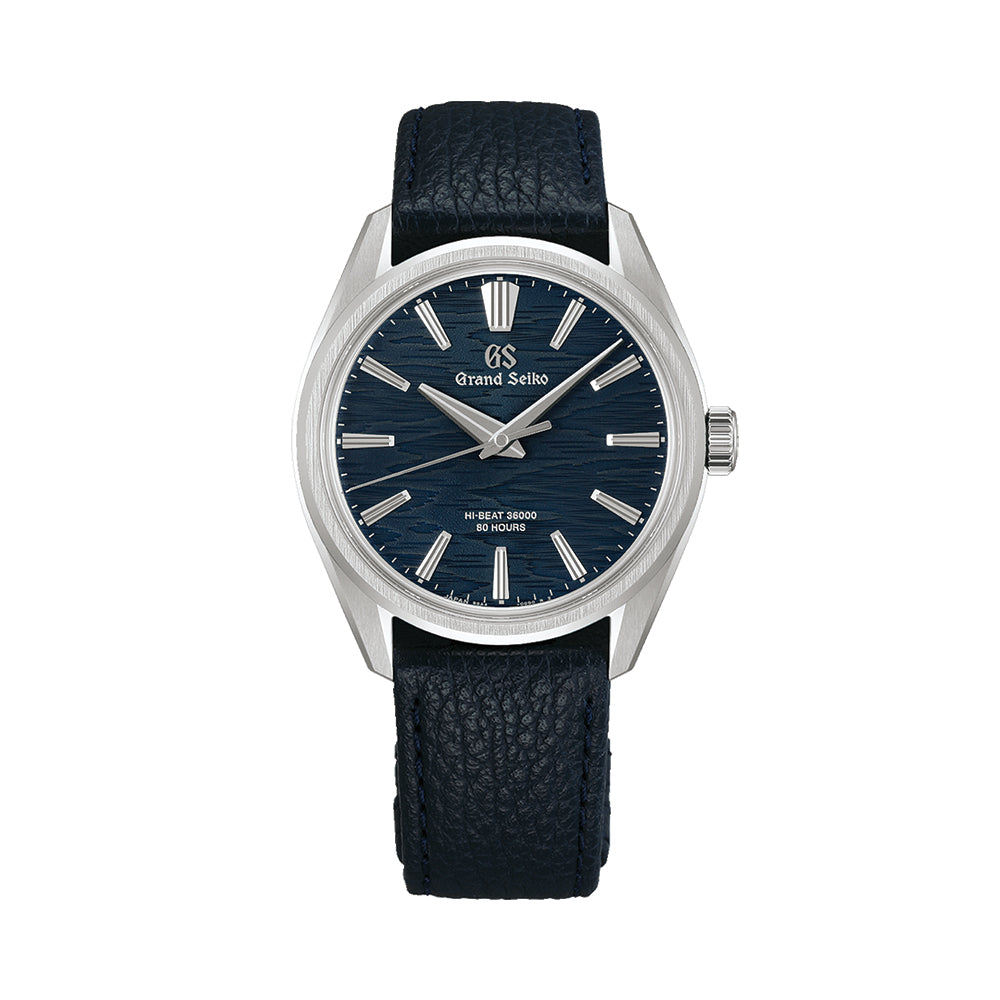 SLGW007 Evolution 9 Manual-winding Mechanical Hi-Beat 36000 80 Hours 38.6mm - Blue on Leather Strap