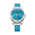 Matic S 37.8mm - Light Blue on HydroLeather Strap