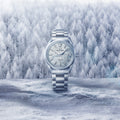 SLGB003 Evolution 9 Spring Drive UFA HI-Ti 37mm - Silver-Blue on Bracelet
