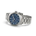 Khaki Field Power Reserve Mechanical 40mm - Blue on Bracelet