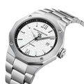 Riviera 10829 Automatic Date 42mm - White on Bracelet