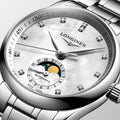 Master Collection Moonphase 34mm - White on Bracelet