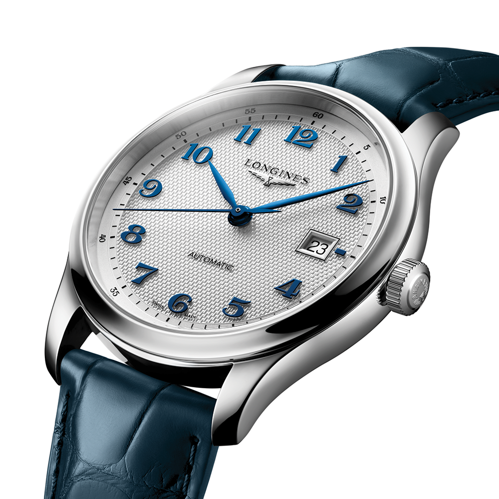 Master 41mm - Silver on Leather Strap