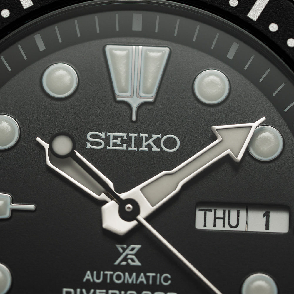 SRPE93 Prospex Automatic Diver 45mm - Black on Rubber Strap