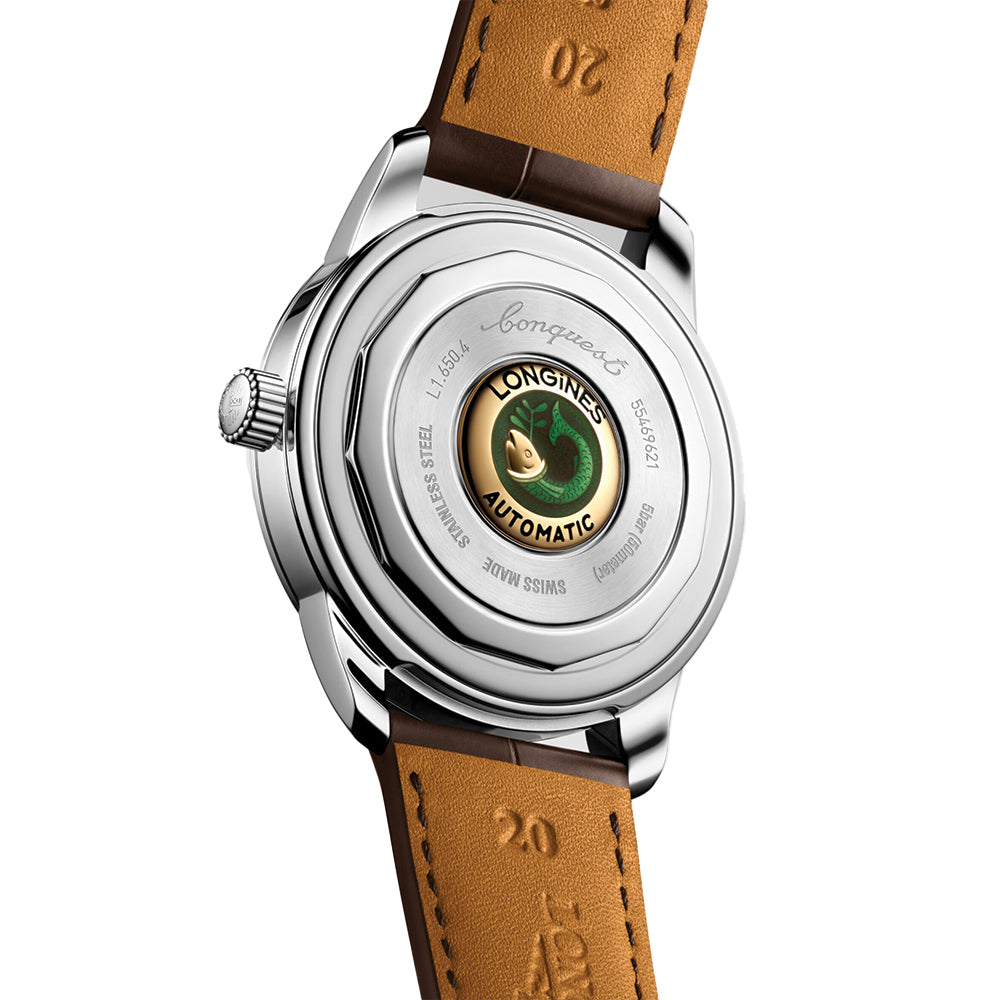 Conquest Heritage 40mm - Brown on Leather Strap