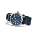 Khaki Field Power Reserve Mechanical 40mm - Blue on Fabric Strap