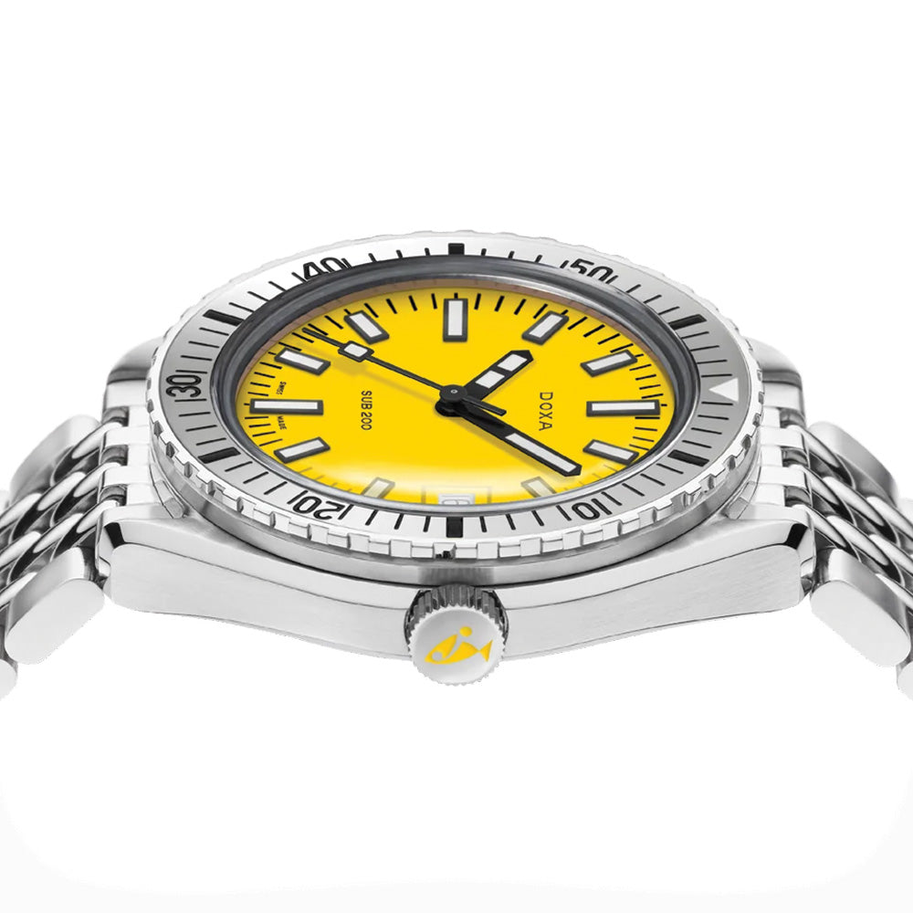 SUB 200 Divingstar 42mm - Yellow on Bracelet