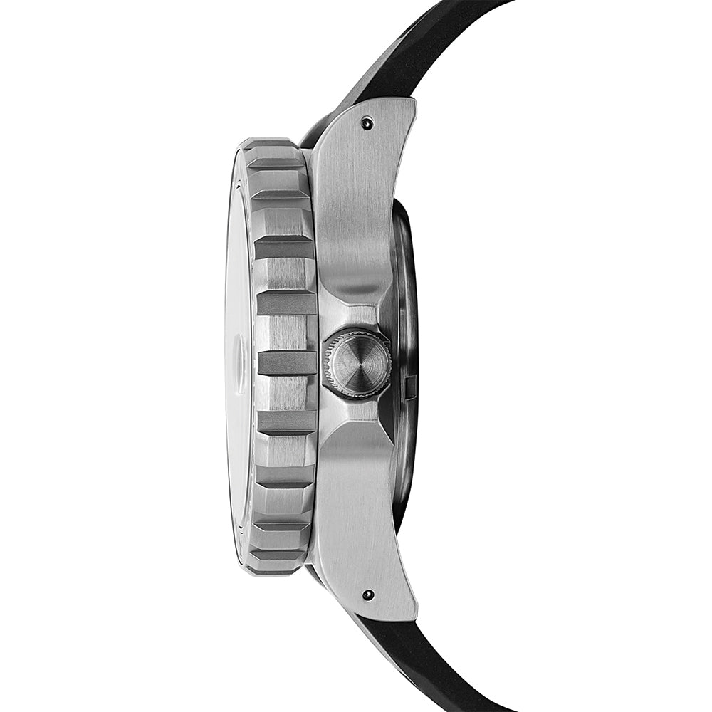 OSAR-D Type I Automatic with Date 46mm - Arctic White on Rubber Strap