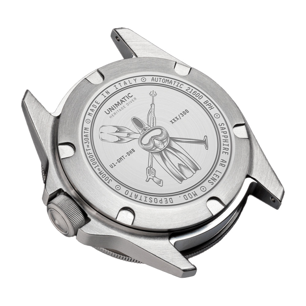 U1-GMT-DHB Limited Edition 41.5mm - Black on Strap