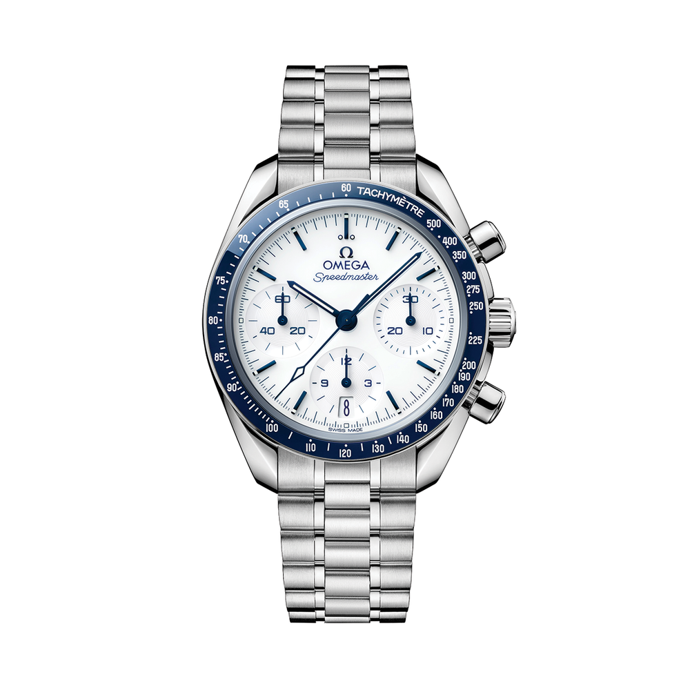 Speedmaster Chronograph 38mm - White on Bracelet