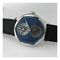 Le Régulateur Louis Erard x Cédric Johner Blue 39mm - Blue on Leather Strap