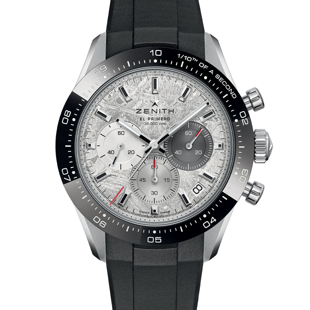 Chronomaster Sport 41mm - Grey on Bracelet w/ Extra Rubber Strap