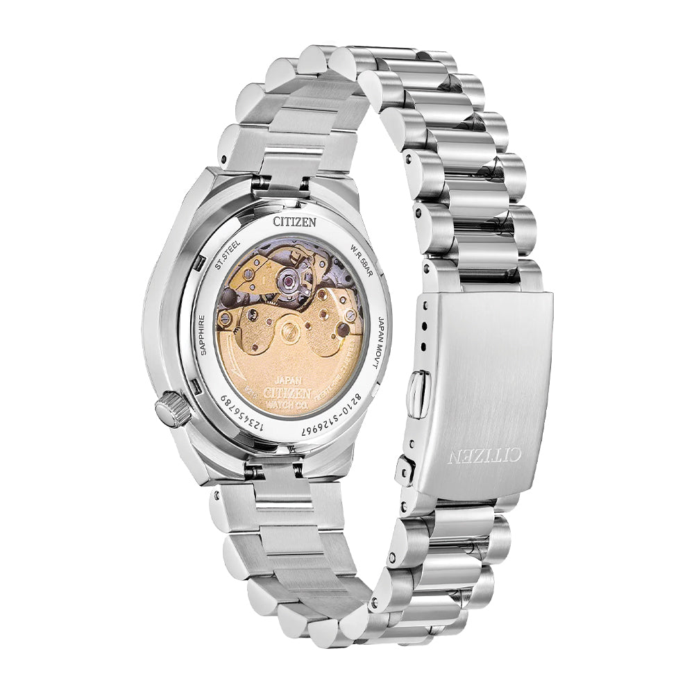 Tsuyosa Automatic 37mm - Ice Blue on Bracelet