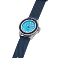 UT1-IPN Limited Edition 40mm - Crystal Blue on Fabric Strap