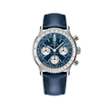 Navitimer B09 Chronograph 41mm - Blue on Leather Strap
