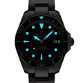 DS Action Diver "New DS Concept Extreme Shock Resistance" Titanium 40.5mm - Blue on Bracelet