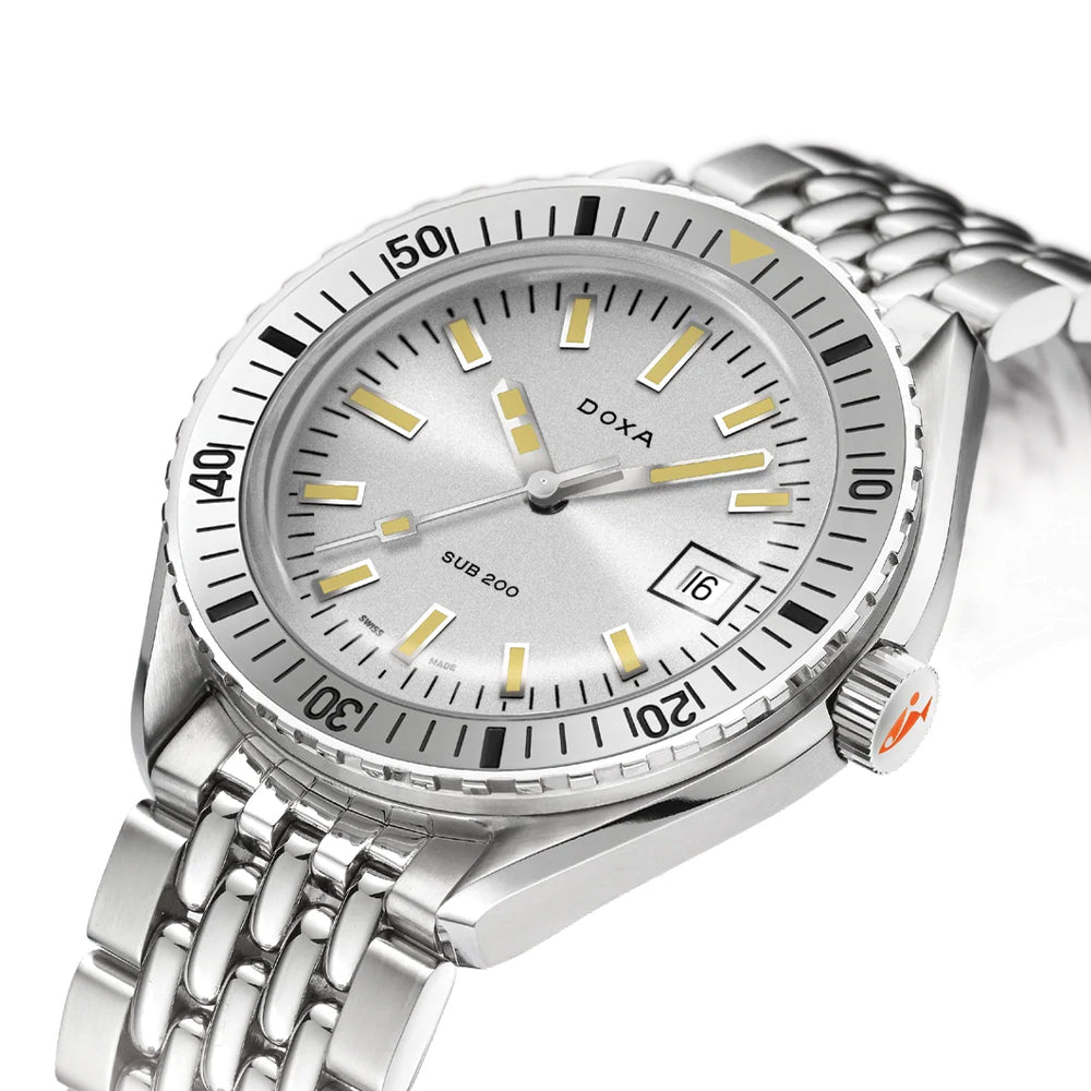 SUB 200 Searambler 42mm - Silver on Bracelet