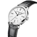 Classima 10874 Automatic 40mm - White on Leather Strap