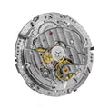 Villeret Moonphase 40mm - Opaline on Leather Strap