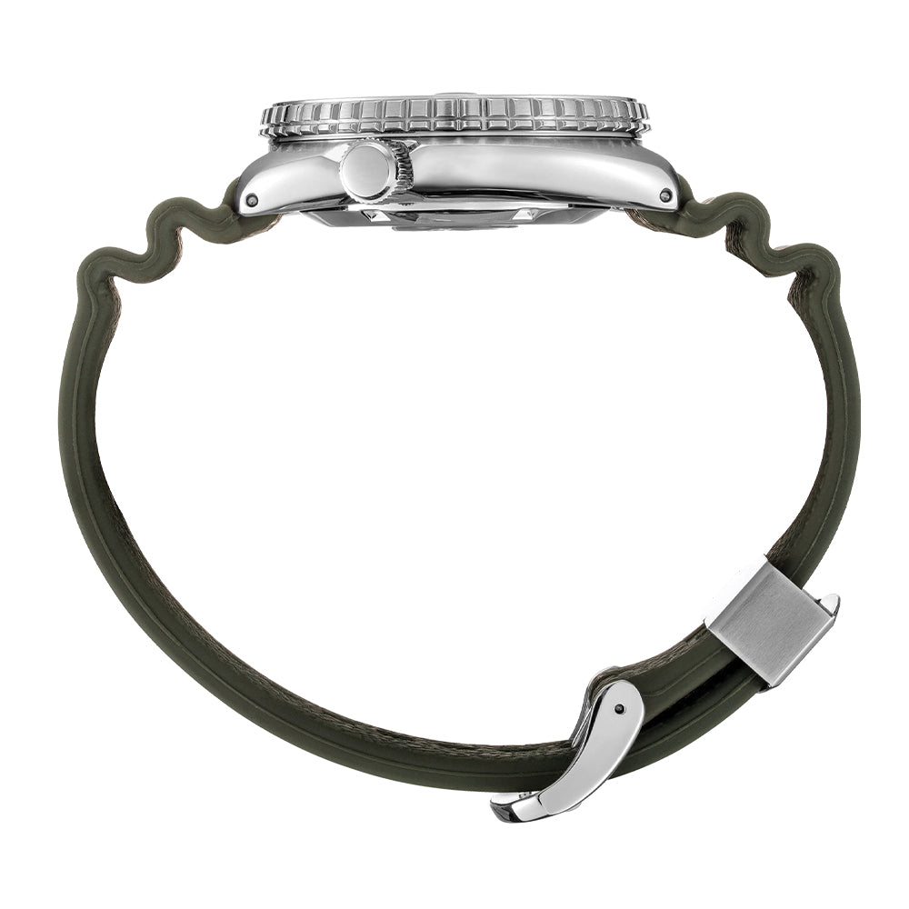 SRPE05 Prospex Automatic Diver 45mm - Green on Rubber Strap