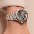 Riviera 10661 Automatic Titanium 36mm - Grey on Bracelet