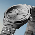 PRC 100 Solar Quartz 39mm - Silver on Bracelet