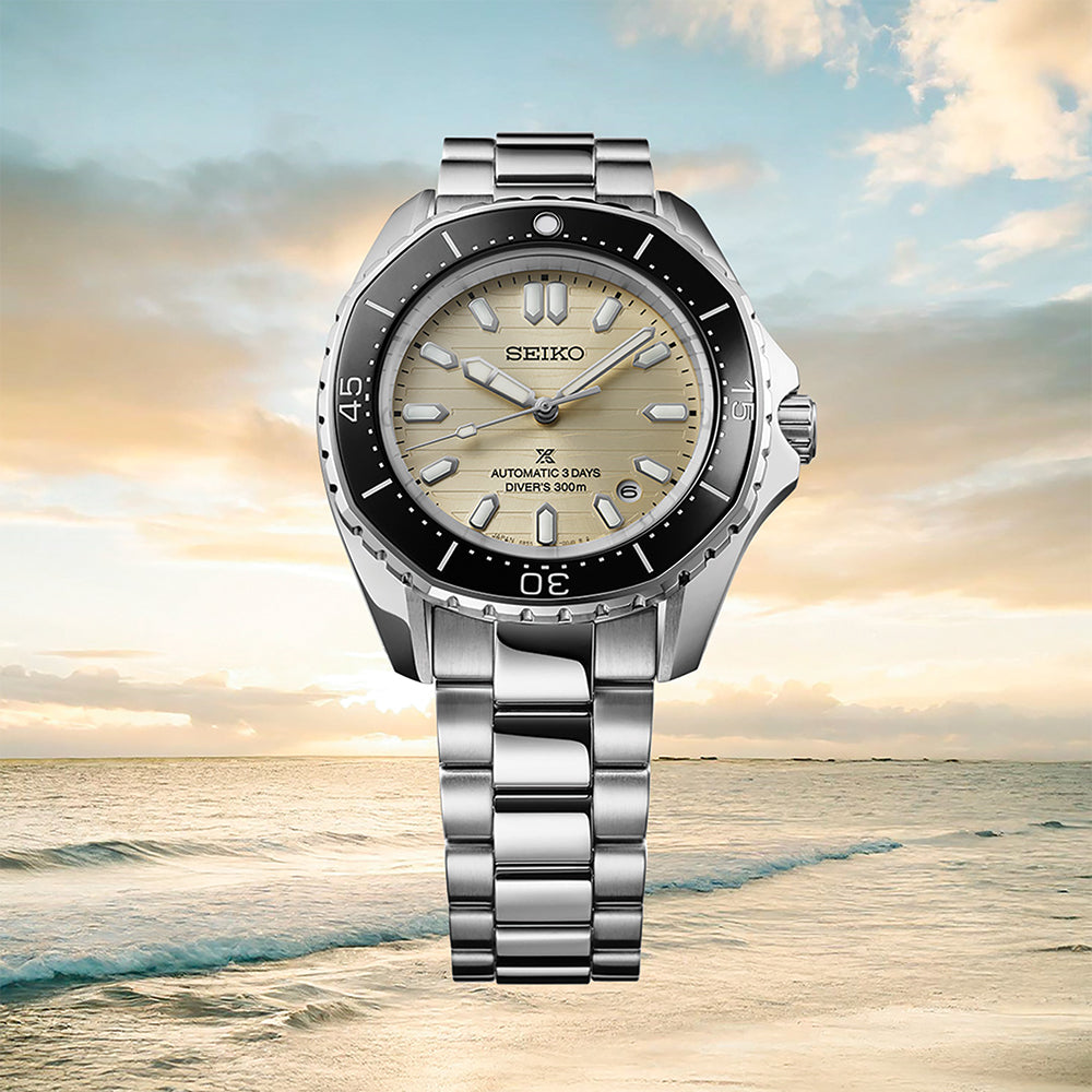 SPB481 Prospex Automatic Diver's Watch 41.3mm - Ivory on Bracelet