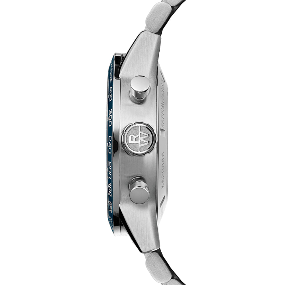 Freelancer Automatic Chronograph Ceramic Bezel 43.5mm - Blue on Bracelet
