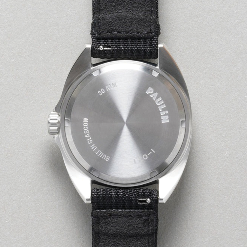 Mara 39.7mm - Black on Rubber