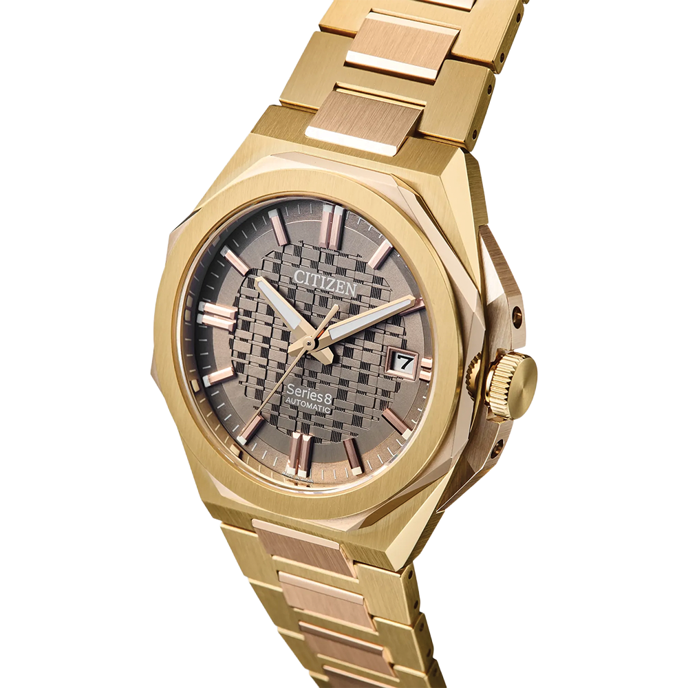 Series8 Automatic Rose and Yellow Gold Two-Tone 39mm - Rose Gold on Bracelet