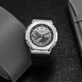 GM2100-1A 44.4mm - Grey on Rubber Strap