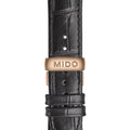 Commander Gradient 40mm - Black on Leather Strap