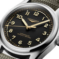 Spirit Pilot Automatic 39mm - Black on Rubber Strap