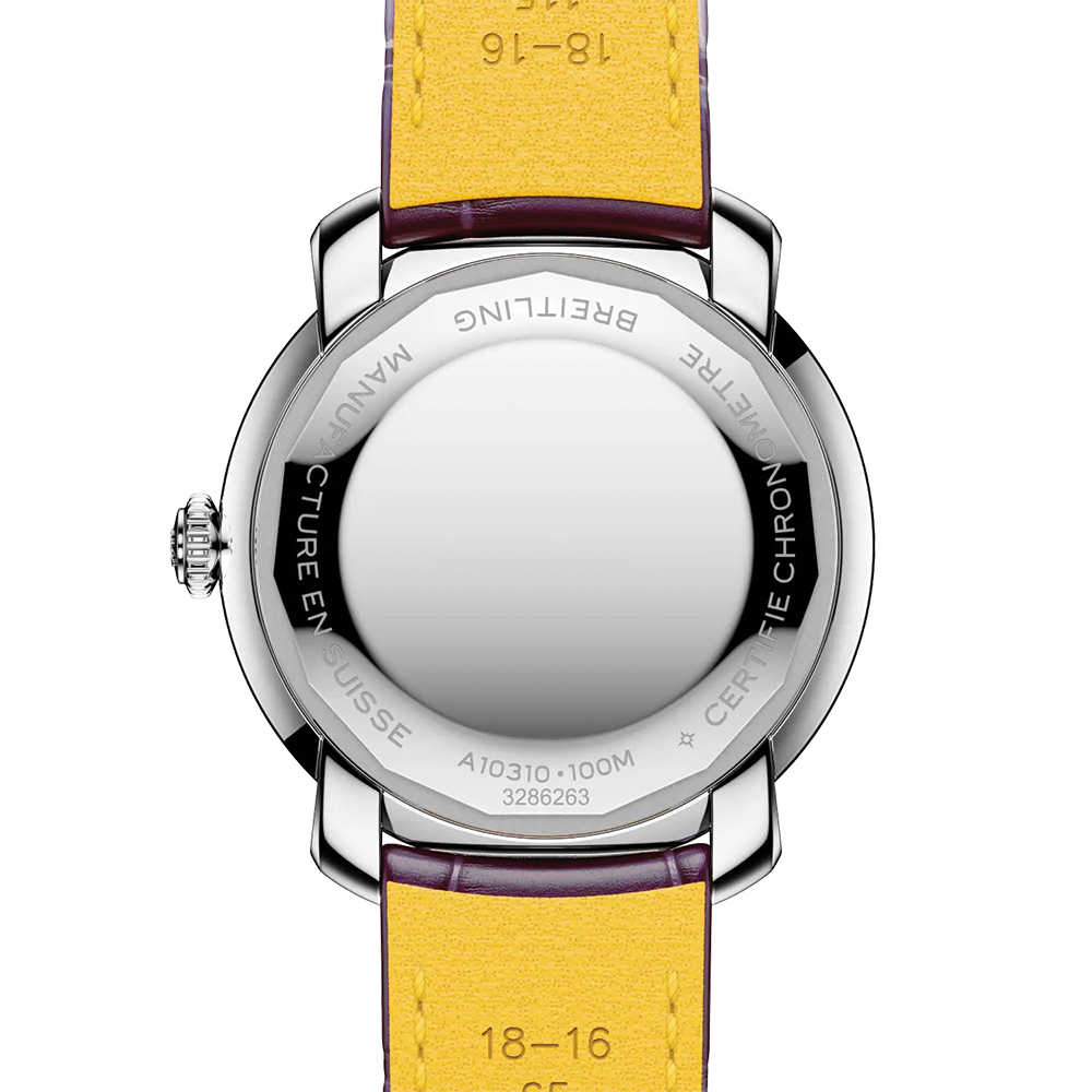 Lady Premier Automatic 36mm - Purple on Leather Strap
