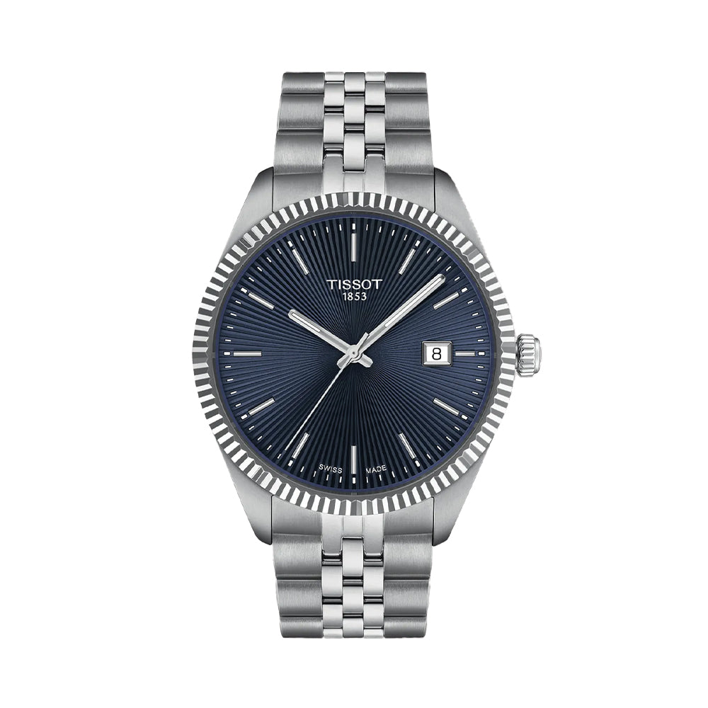 Ballade Quartz 40mm - Blue on Bracelet