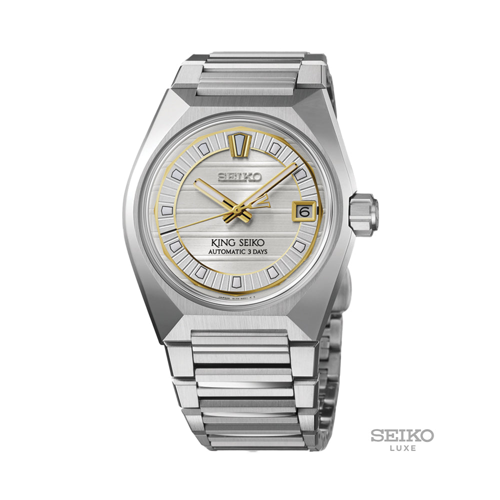 SLA087 King Seiko 41mm - Silver on Bracelet