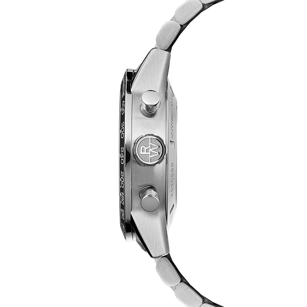 Freelancer Automatic Chronograph Ceramic Bezel 43.5mm - Black on Bracelet